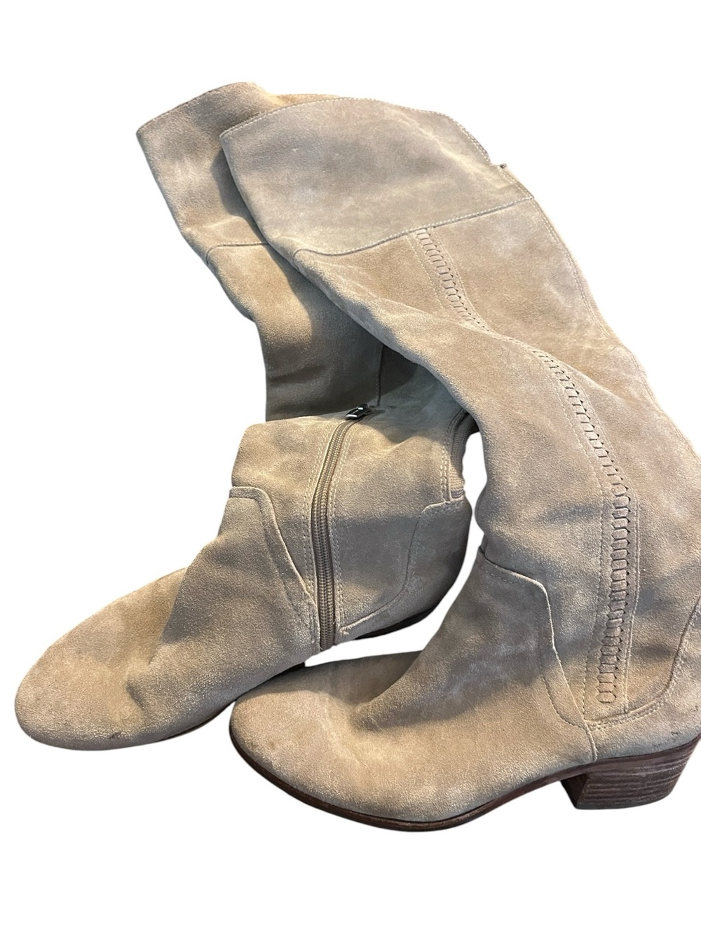 Vince Camuto Kochelda Over-the-Knee Suede Boots Size 8.5 - Picture 2 of 8